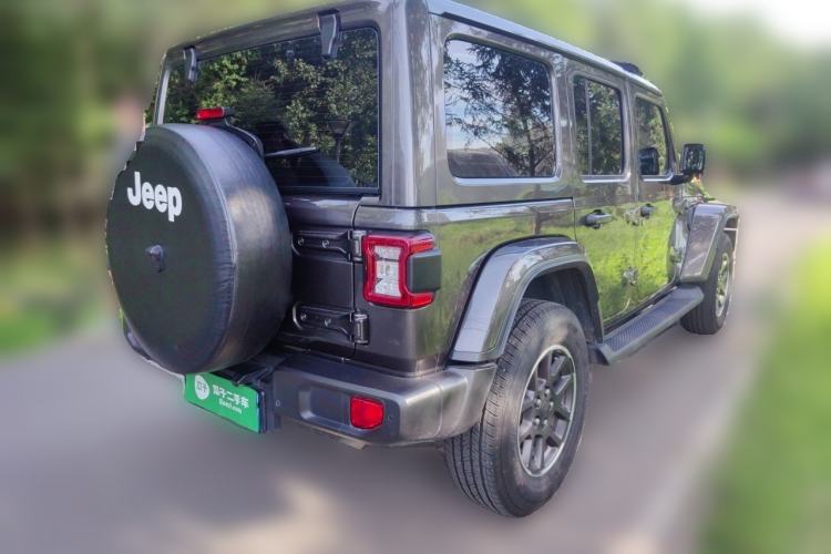Used Jeep Wrangler 2021 2.0T 80th Anniversary Edition Rear Right 45 Deg