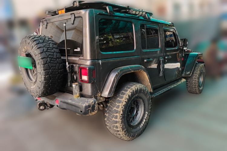 Used Jeep Wrangler 2021 2.0T Robin Hood Four-Door Edition Rear Right 45 Deg