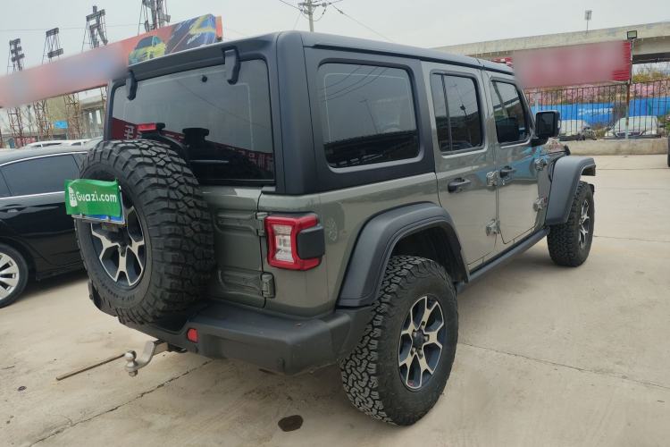 Used Jeep Wrangler 2021 2.0T Robin Hood Four-Door Edition Rear Right 45 Deg