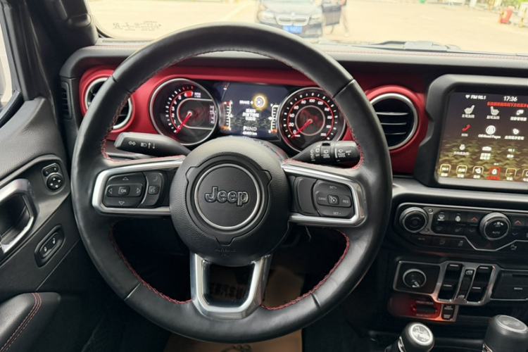 Used Jeep Wrangler 2021 2.0T Robin Hood Four-Door Edition Steering Wheel