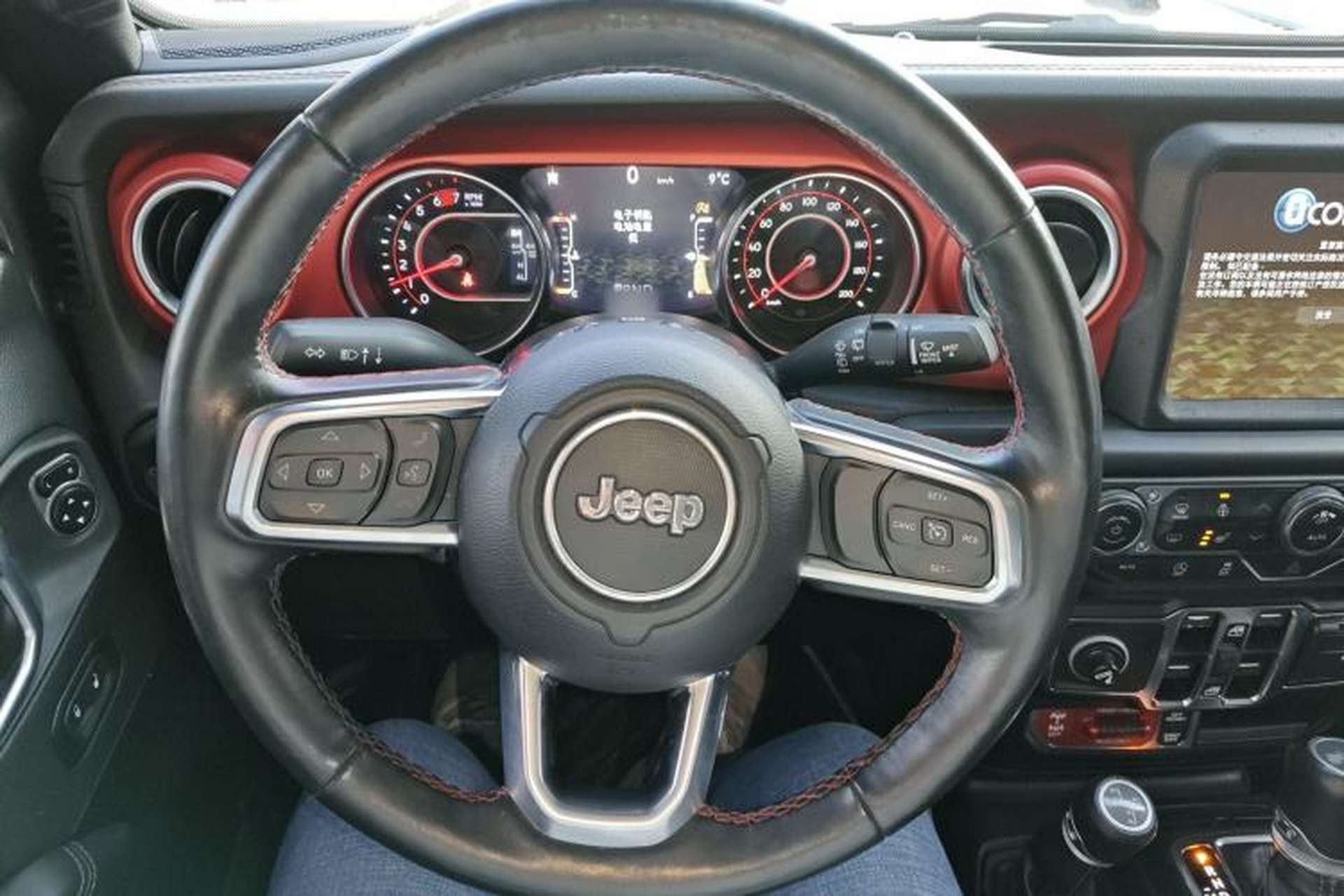 Used Jeep Wrangler 2021 2.0T Robin Hood Four-Door Edition Steering Wheel