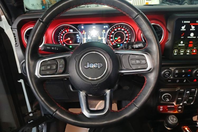 Used Jeep Wrangler 2021 2.0T Robin Hood Four-Door Edition Steering Wheel