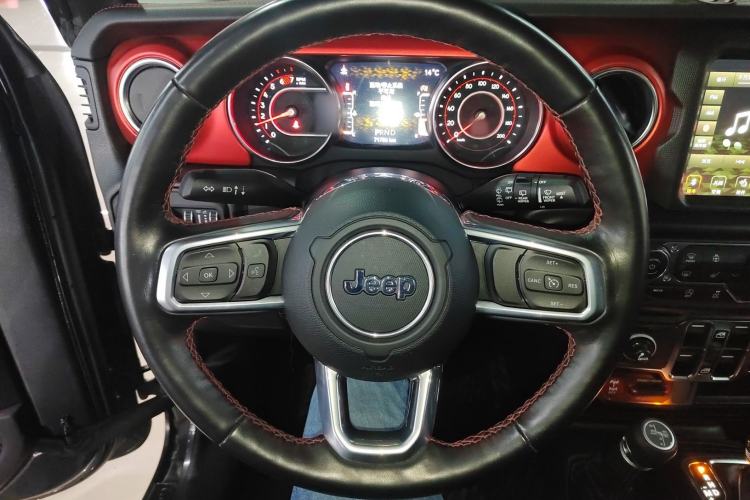 Used Jeep Wrangler 2021 2.0T Robin Hood Four-Door Edition Steering Wheel