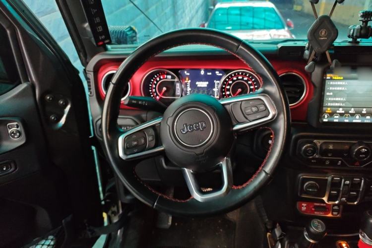 Used Jeep Wrangler 2021 2.0T Robin Hood Four-Door Edition Steering Wheel