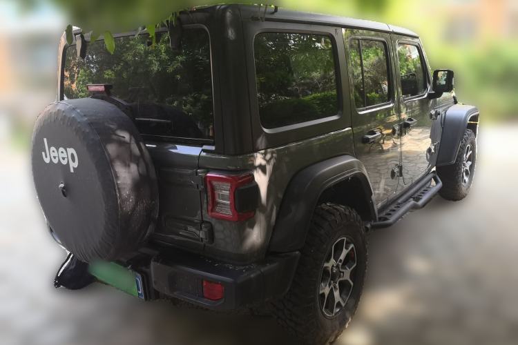 Used Jeep Wrangler 2021 2.0T Robin Hood Four-Door Edition Rear Right 45 Deg
