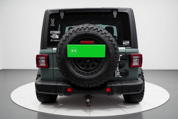 Used Jeep Wrangler 2021 2.0T Sahara Four-Door Edition Exterior 4