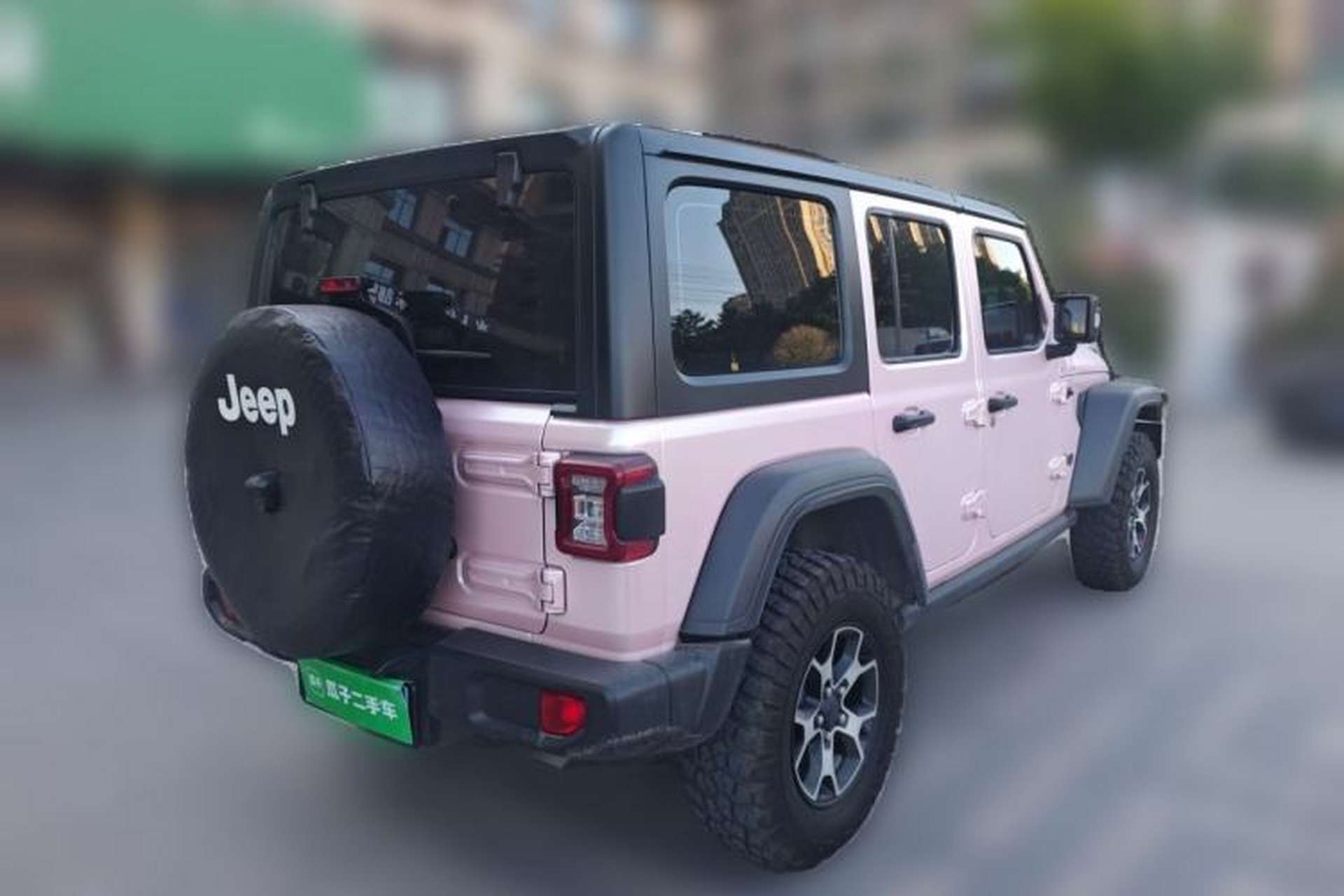 Used Jeep Wrangler 2021 2.0T Robin Hood Four-Door Edition Rear Right 45 Deg