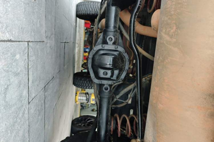 Used Jeep Wrangler 2021 2.0T Sahara Four-Door Edition Chassis Rear