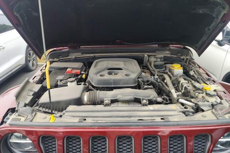 Used Jeep Wrangler 2021 2.0T 80th Anniversary Edition Engine Bay