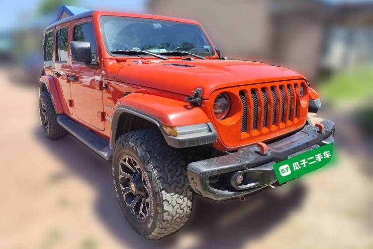 Used Jeep Wrangler 2021 2.0T Sahara Four-Door Edition Front Right 45 Deg