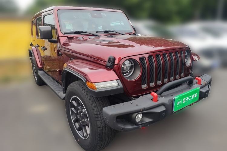 Used Jeep Wrangler 2021 2.0T 80th Anniversary Edition Front Right 45 Deg