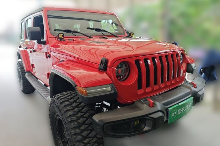Used Jeep Wrangler 2021 2.0T Sahara Four-Door Edition Front Right 45 Deg