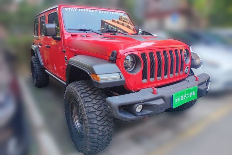 Used Jeep Wrangler 2021 2.0T Robin Hood Four-Door Edition Front Right 45 Deg