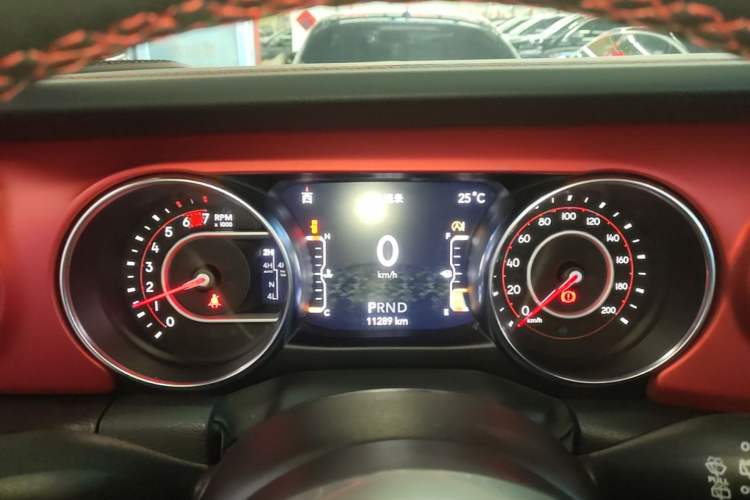 Used Jeep Wrangler 2021 2.0T Robin Hood Four-Door Edition Instrument Cluster