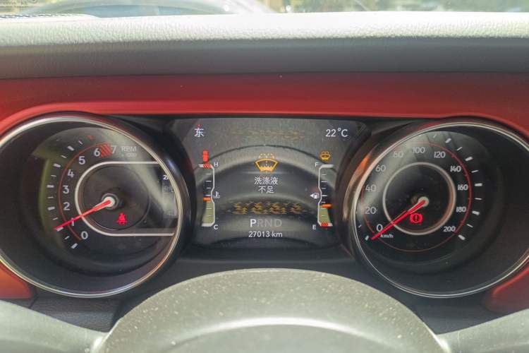 Used Jeep Wrangler 2021 2.0T Robin Hood Four-Door Edition Instrument Cluster