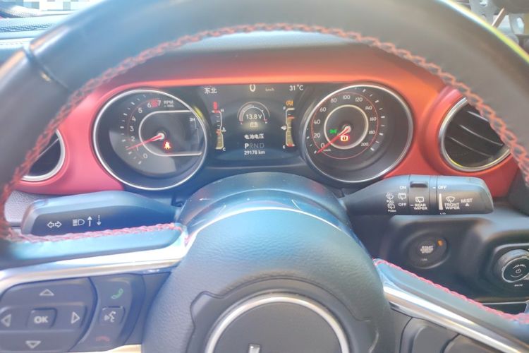 Used Jeep Wrangler 2021 2.0T Robin Hood Four-Door Edition Instrument Cluster