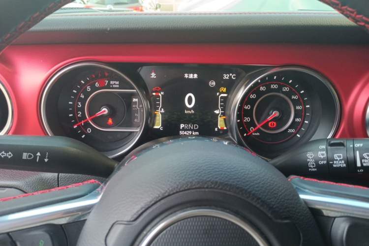 Used Jeep Wrangler 2021 2.0T Robin Hood Four-Door Edition Instrument Cluster