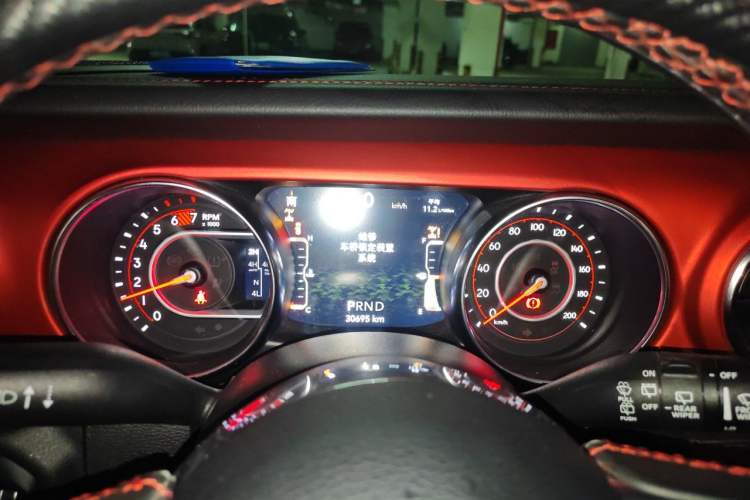 Used Jeep Wrangler 2021 2.0T Robin Hood Four-Door Edition Instrument Cluster