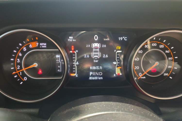 Used Jeep Wrangler 2021 2.0T Sahara Four-Door Edition Instrument Cluster