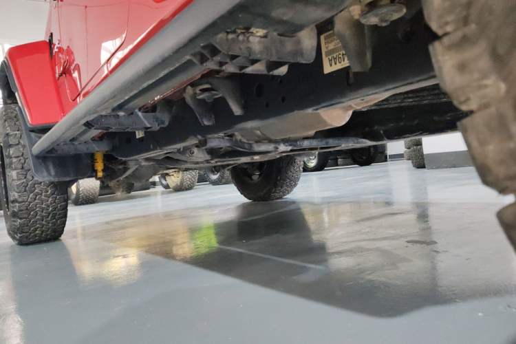 Used Jeep Wrangler 2021 2.0T Sahara Four-Door Edition Left Side Sill
