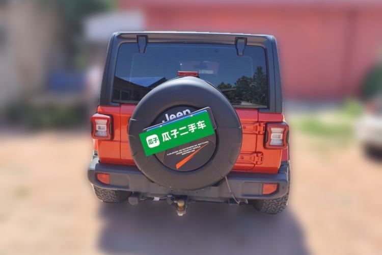 Used Jeep Wrangler 2021 2.0T Sahara Four-Door Edition Rear
