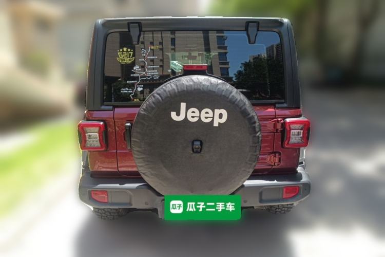 Used Jeep Wrangler 2021 2.0T Robin Hood Four-Door Edition Rear