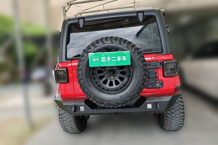 Used Jeep Wrangler 2021 2.0T Sahara Four-Door Edition Rear