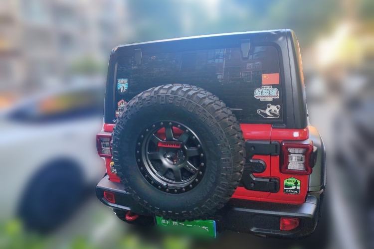 Used Jeep Wrangler 2021 2.0T Robin Hood Four-Door Edition Rear