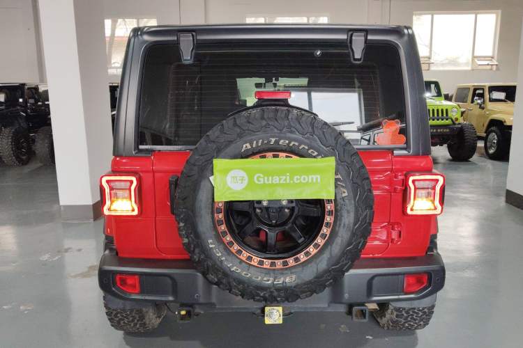 Used Jeep Wrangler 2021 2.0T Sahara Four-Door Edition Rear