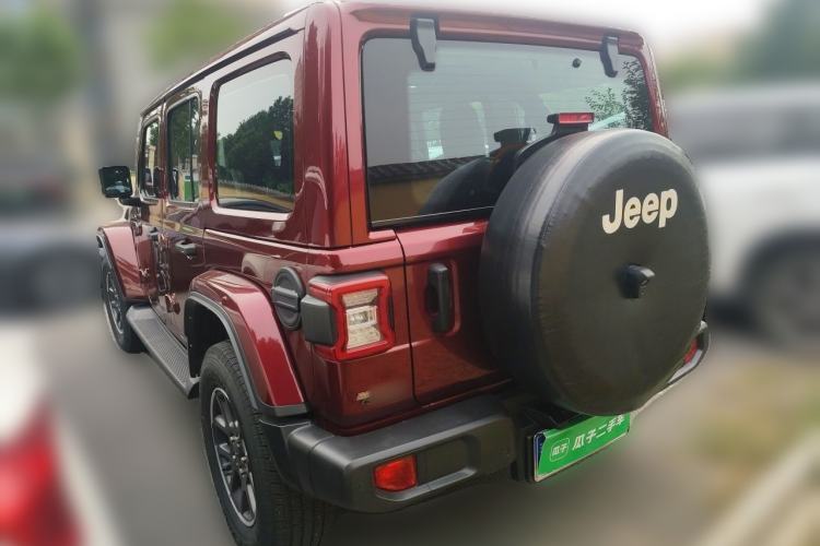 Used Jeep Wrangler 2021 2.0T 80th Anniversary Edition Rear Left 45 Deg