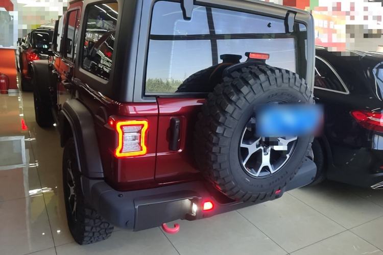 Used Jeep Wrangler 2021 2.0T Robin Hood Four-Door Edition Rear Left 45 Deg