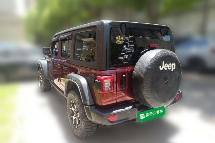 Used Jeep Wrangler 2021 2.0T Robin Hood Four-Door Edition Rear Left 45 Deg