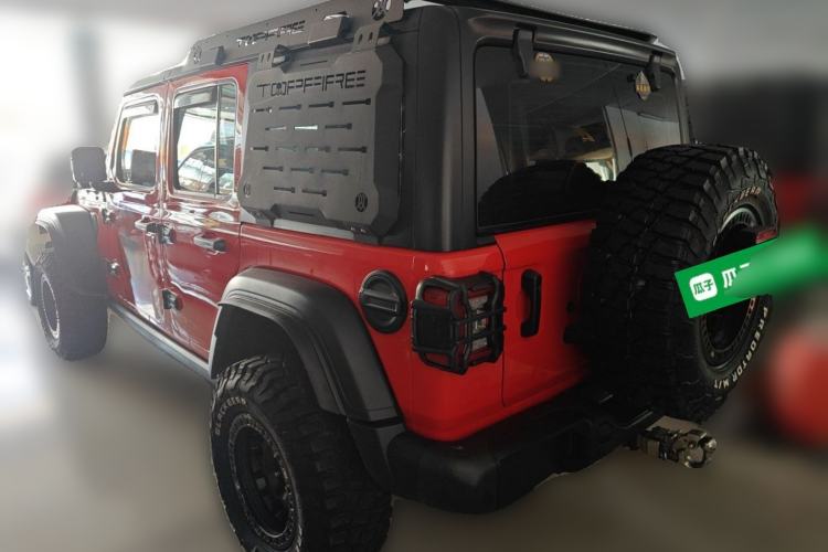 Used Jeep Wrangler 2021 2.0T Robin Hood Four-Door Edition Rear Left 45 Deg