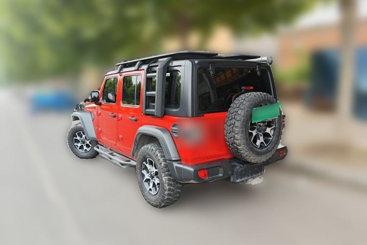 Used Jeep Wrangler 2021 2.0T Robin Hood Four-Door Edition Rear Left 45 Deg