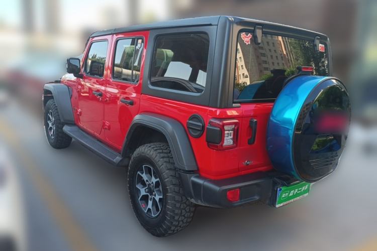 Used Jeep Wrangler 2021 2.0T Robin Hood Four-Door Edition Rear Left 45 Deg