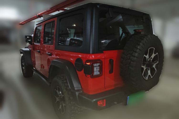 Used Jeep Wrangler 2021 2.0T Robin Hood Four-Door Edition Rear Left 45 Deg