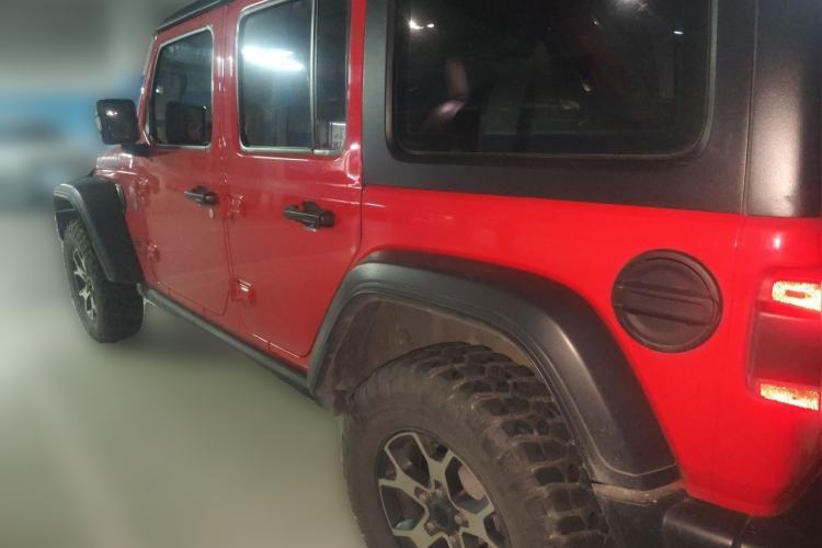 Used Jeep Wrangler 2021 2.0T Robin Hood Four-Door Edition Rear Left 45 Deg