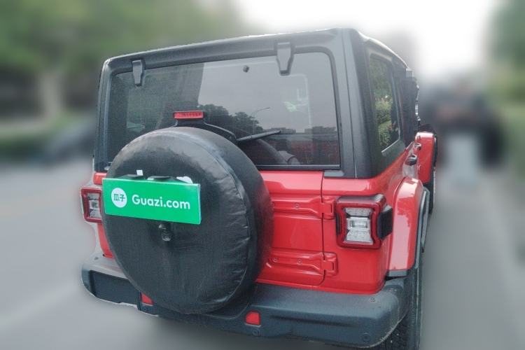 Used Jeep Wrangler 2021 2.0T Sahara Four-Door Edition Rear