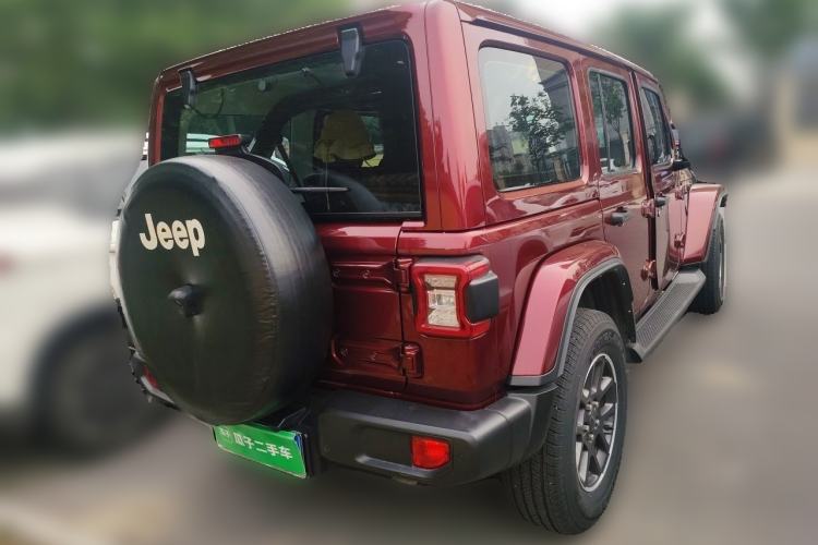 Used Jeep Wrangler 2021 2.0T 80th Anniversary Edition Rear Right 45 Deg