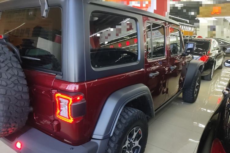 Used Jeep Wrangler 2021 2.0T Robin Hood Four-Door Edition Rear Right 45 Deg