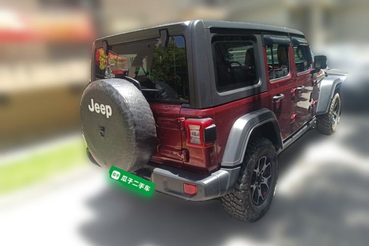 Used Jeep Wrangler 2021 2.0T Robin Hood Four-Door Edition Rear Right 45 Deg