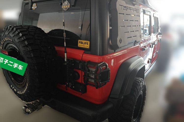 Used Jeep Wrangler 2021 2.0T Robin Hood Four-Door Edition Rear Right 45 Deg