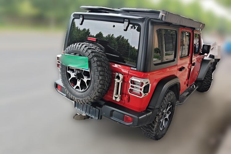 Used Jeep Wrangler 2021 2.0T Robin Hood Four-Door Edition Rear Right 45 Deg