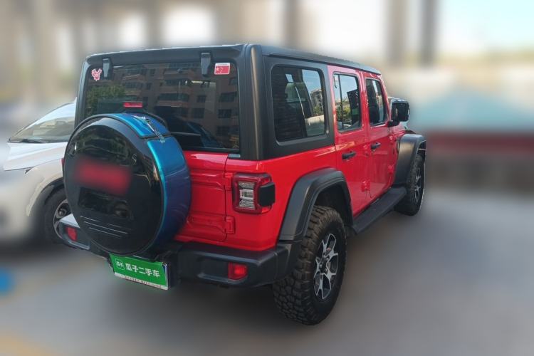 Used Jeep Wrangler 2021 2.0T Robin Hood Four-Door Edition Rear Right 45 Deg
