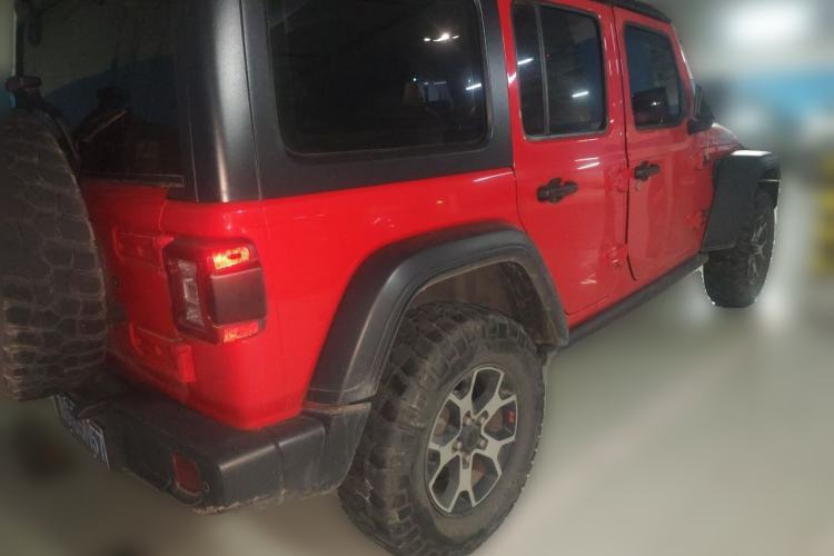 Used Jeep Wrangler 2021 2.0T Robin Hood Four-Door Edition Rear Right 45 Deg
