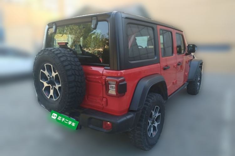 Used Jeep Wrangler 2021 2.0T Robin Hood Four-Door Edition Rear Right 45 Deg