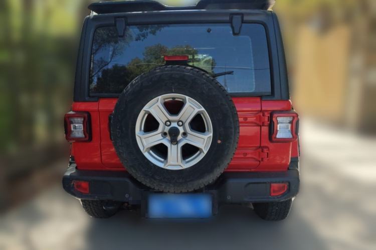 Used Jeep Wrangler 2021 2.0T Sahara Four-Door Edition Rear