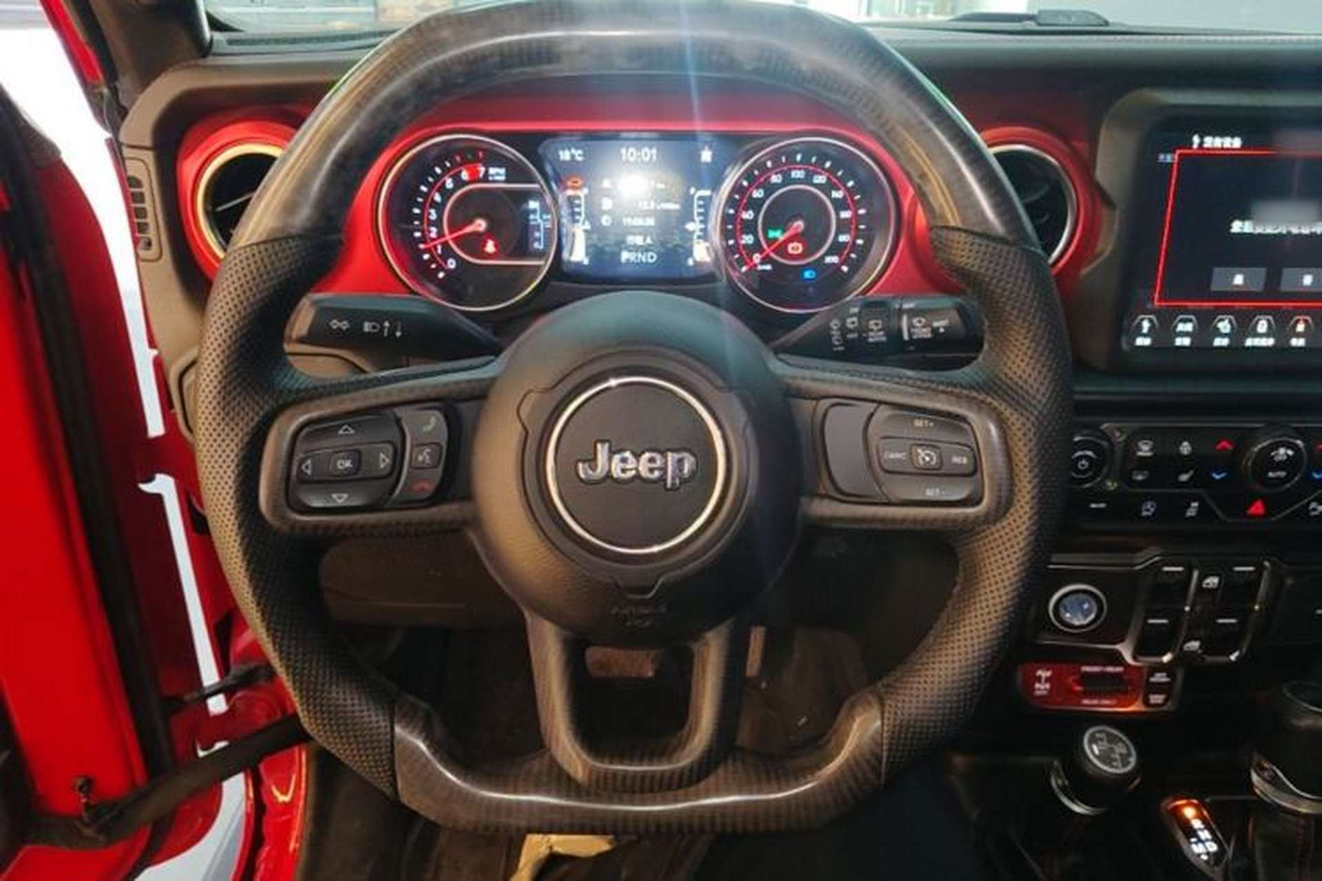 Used Jeep Wrangler 2021 2.0T Robin Hood Four-Door Edition Steering Wheel