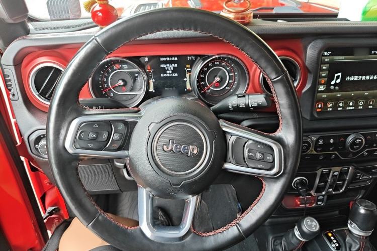 Used Jeep Wrangler 2021 2.0T Robin Hood Four-Door Edition Steering Wheel