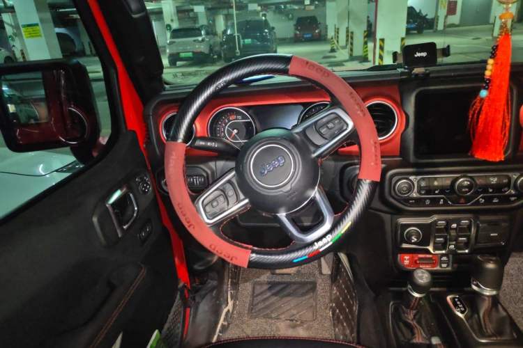 Used Jeep Wrangler 2021 2.0T Robin Hood Four-Door Edition Steering Wheel